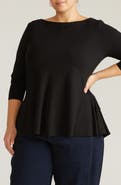 Universal Standard Cassandra Long Sleeve Jersey Top