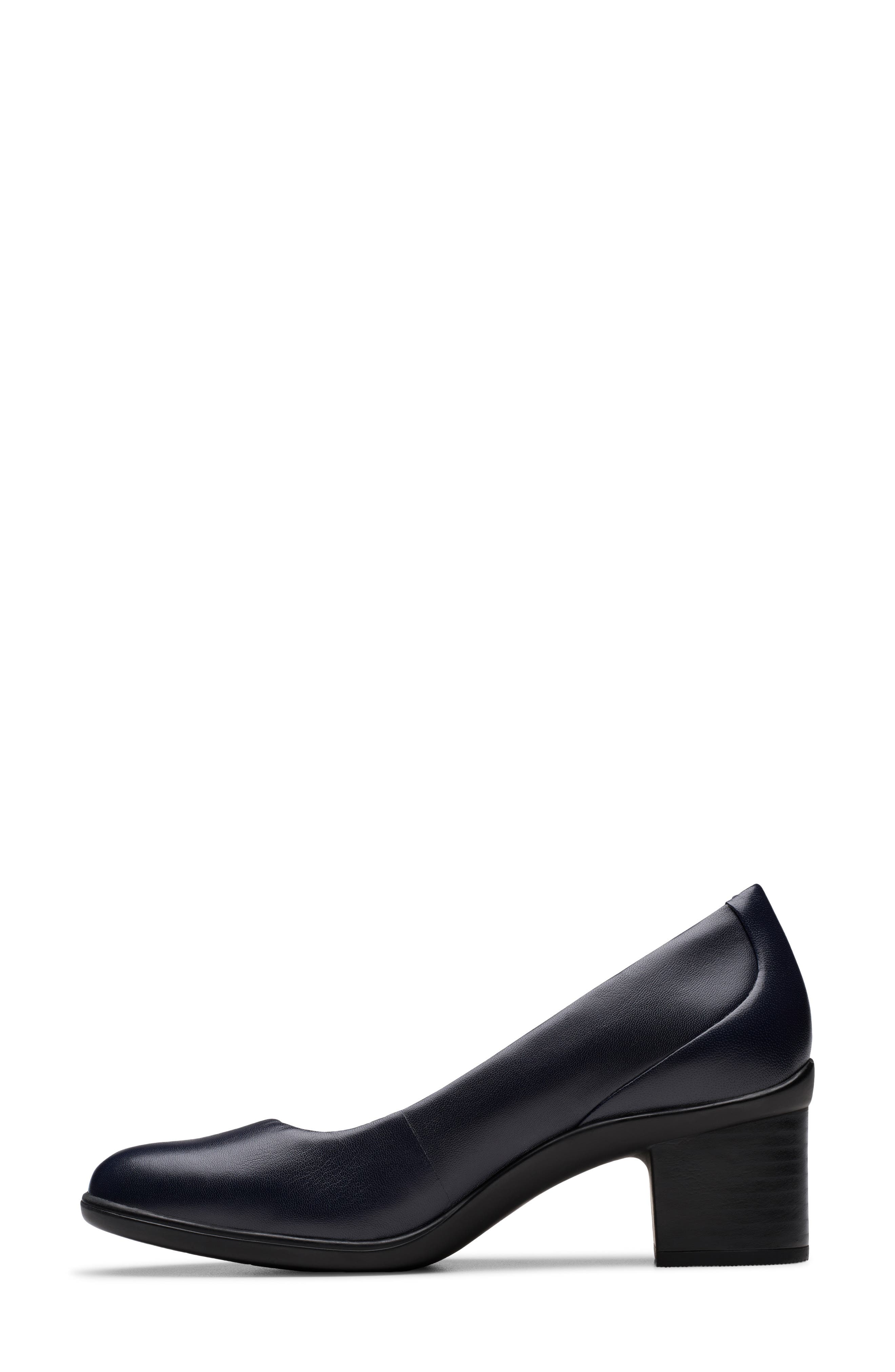 Shaya Poppy Pump, Alternate, color, NAVY LEATHER
