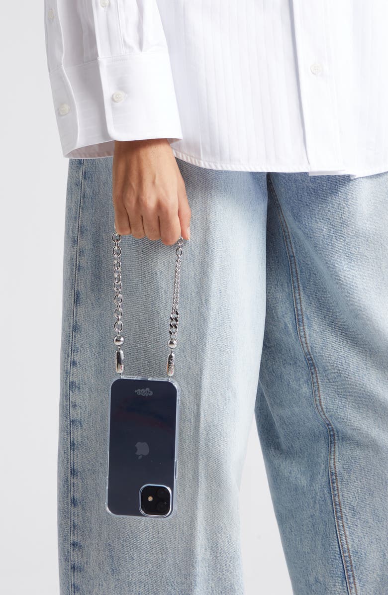 ossa Mixed Link Chain Wrist Strap, Alternate, color, 