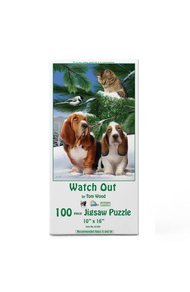 Sunsout Watch Out 100 piece Jigsaw Puzzle for Adults, Alternate, color, Multicolor