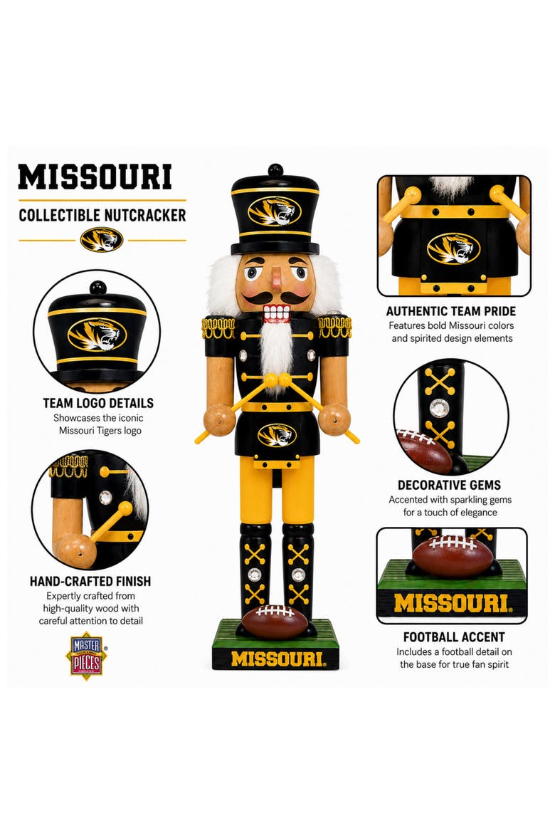 Missouri Tigers Collectible Nutcracker, Alternate, color, Multicolor