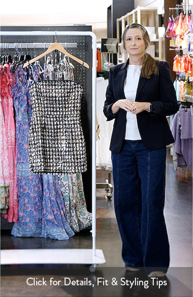 Loreilla Strapless Minidress, sales video thumbnail