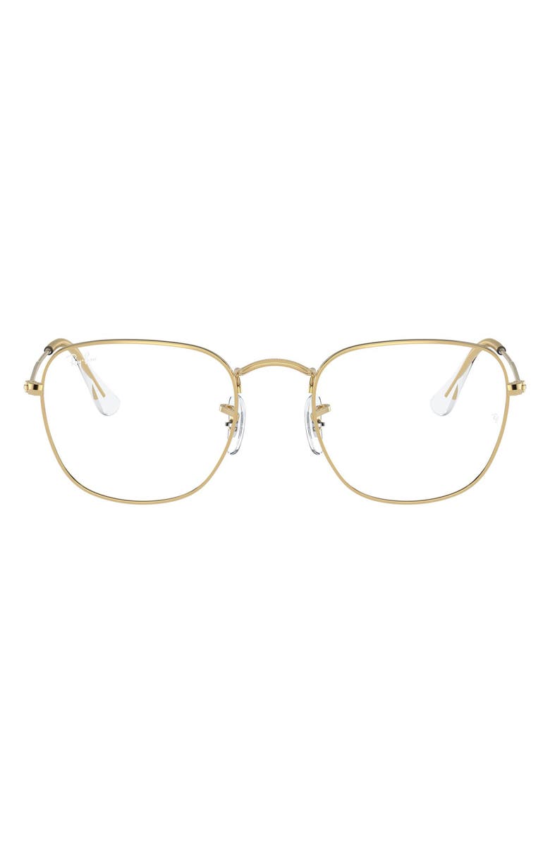 Ray-Ban 51mm Optical Glasses, Main, color, Legend Gold