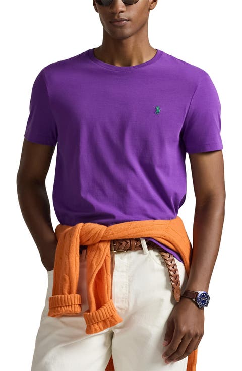 Classic Fit Jersey Crewneck T-Shirt