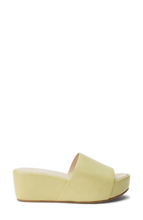 Matisse Frida Platform Sandal In Yellow