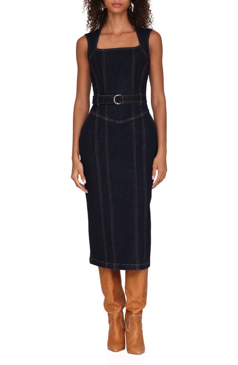 Corset Bodycon Midi Dress