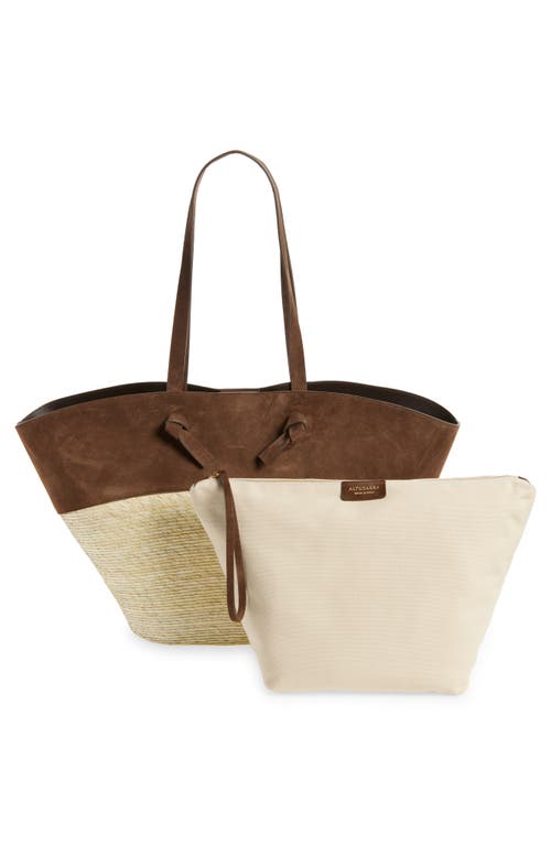 Altuzarra Knot Basket Large Tote In Brown