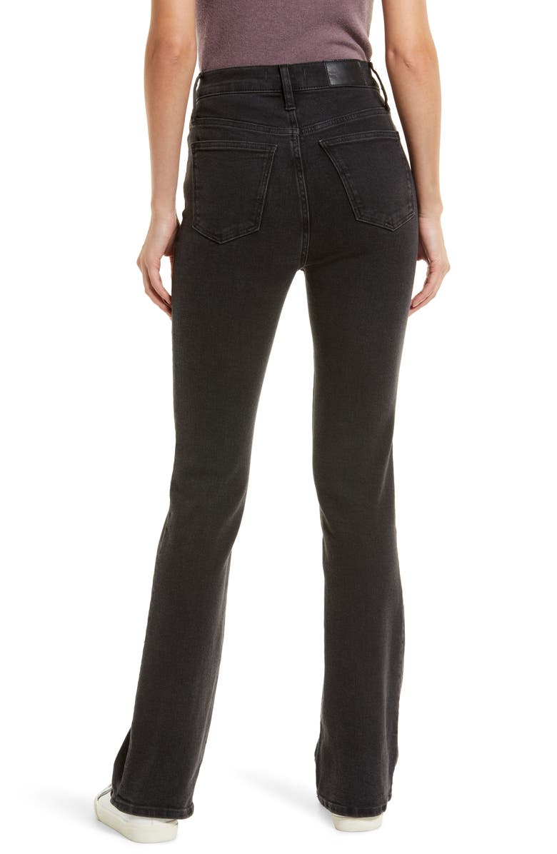 Madewell High Waist Flare Skinny Jeans, Alternate, color, 