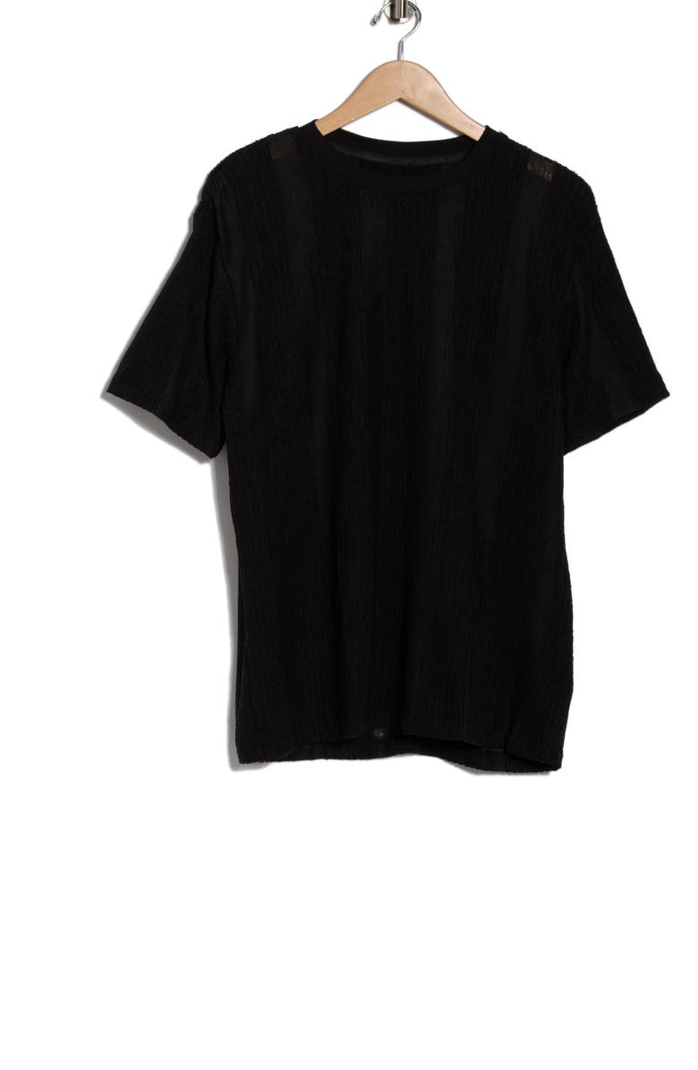 Cactus Man Knit Crewneck T-Shirt, Alternate, color, Black