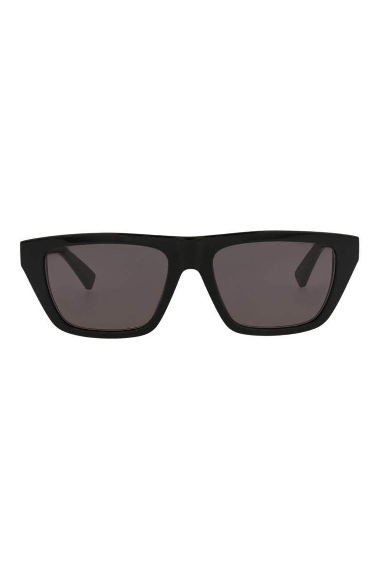 54mm Cat Eye Sunglasses, Main, color, BLACK BLACK GREY