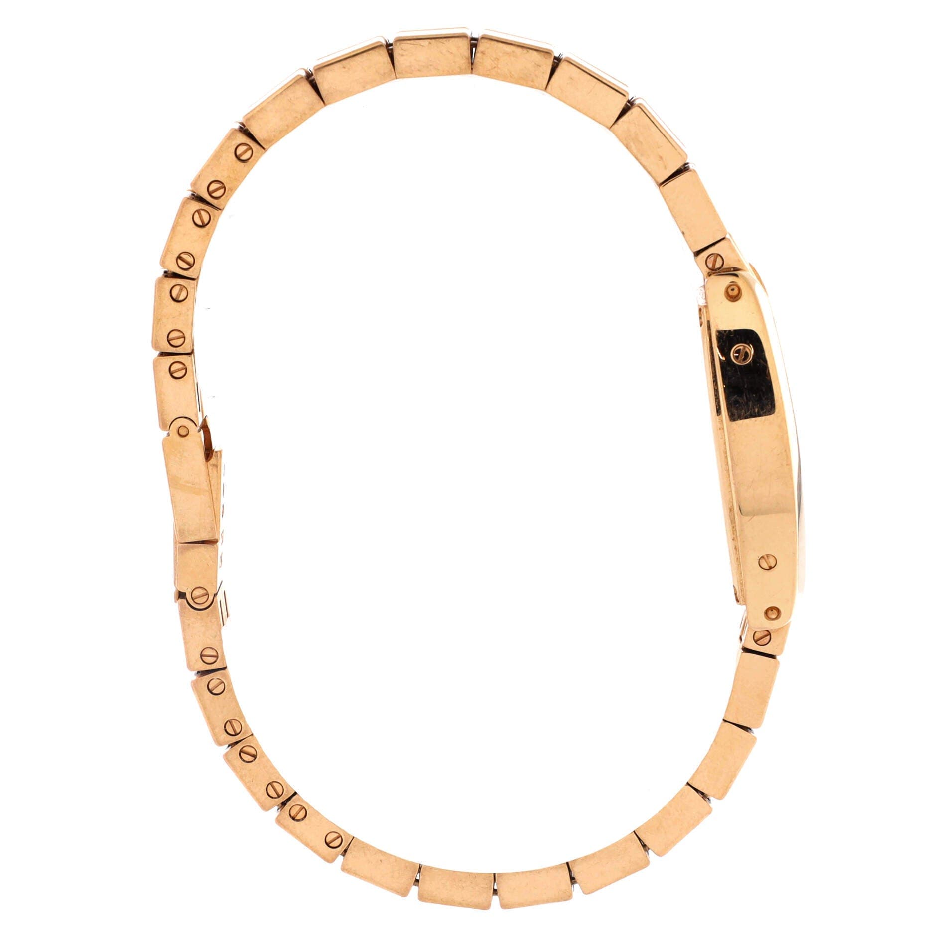 Mini Tonneau Lanier Quartz Watch Yellow Gold 16, Alternate, color, Metallic Gold
