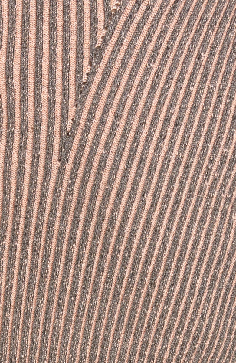 Isa Boulder Ripped Seam Rib Top, Alternate, color, 