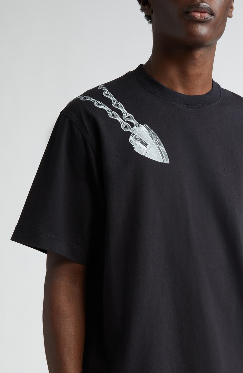 Burberry Hardware Graphic T-Shirt, Alternate, color, 