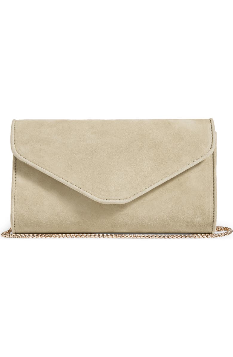 LK Bennett Dominica Clutch, Main, color, Bei-Trench