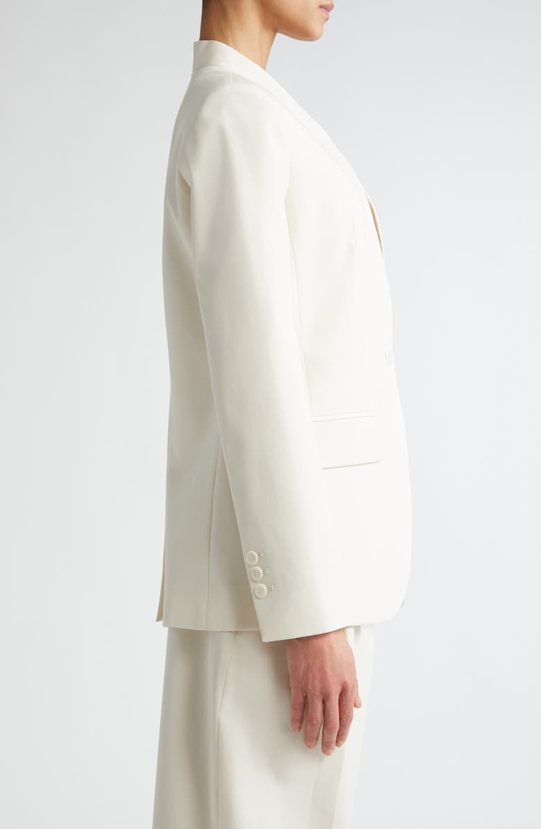 Maria McManus Collarless Organic Cotton Blazer, Alternate, color,