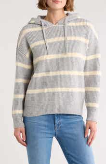 Stripe Hooded Sweater