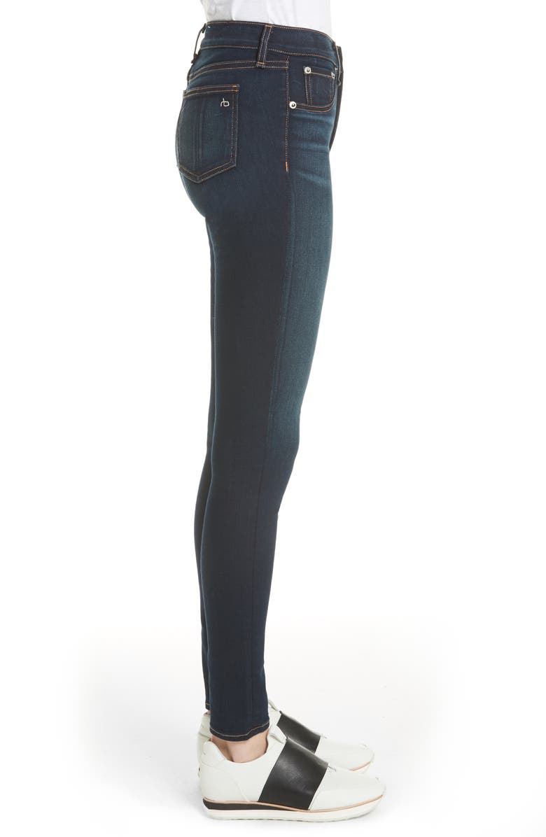 rag & bone DENIM High Waist Skinny Jeans, Alternate, color, 