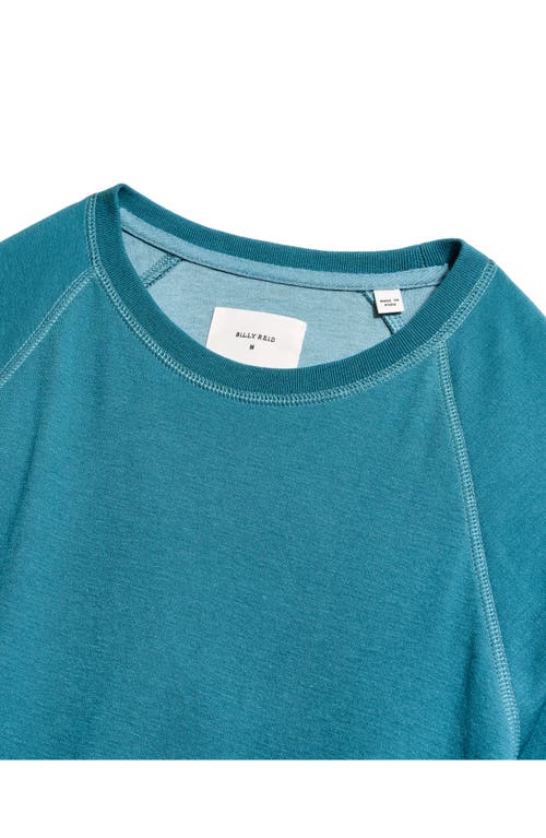 Billy Reid Raglan Crew In Blue