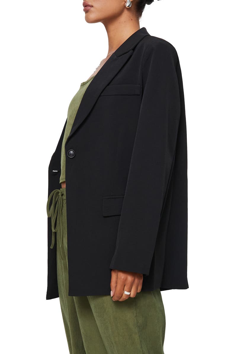 Princess Polly Nessie Oversize One-Button Blazer, Alternate, color,