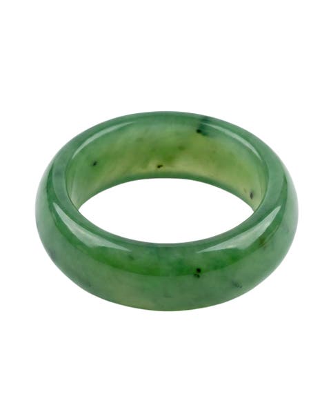 Evergreen  Green Jade Ring