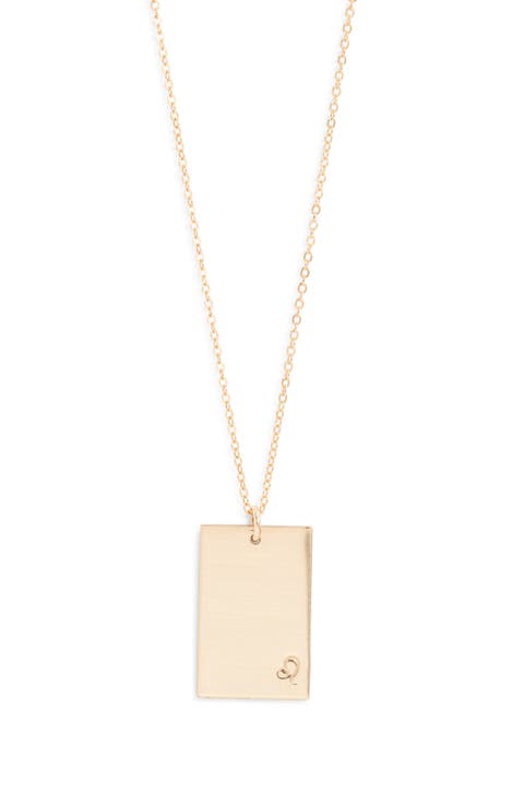 Goldie Zodiac Pendant Necklace