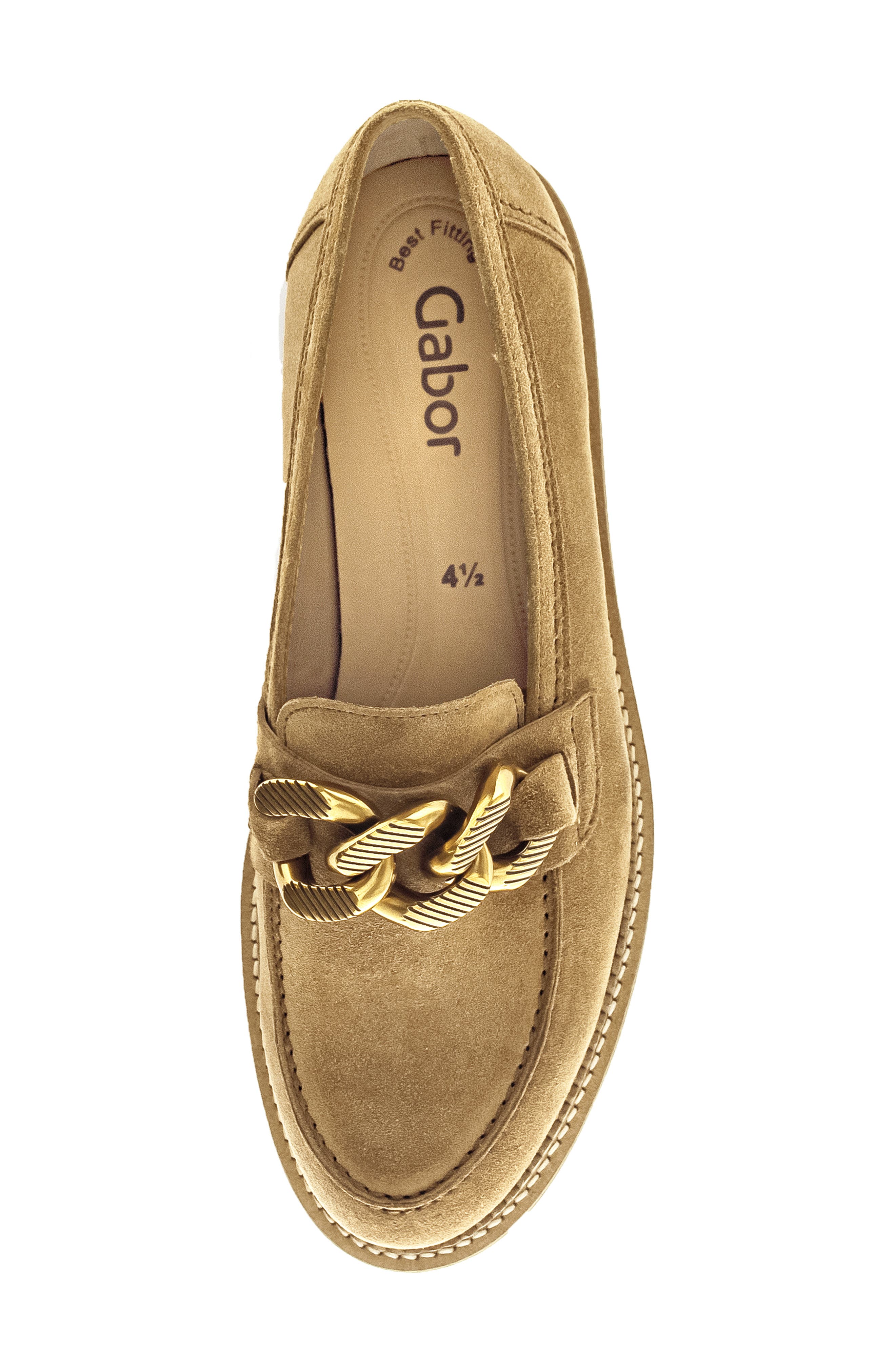 Platform Bit Loafer, Alternate, color, LION DUST