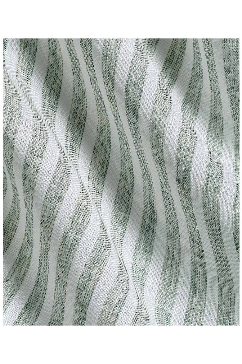 Linen Stripe Sport Shirt, Alternate, color, SAGE