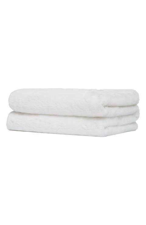 Brady Faux Fur Throw Blanket
