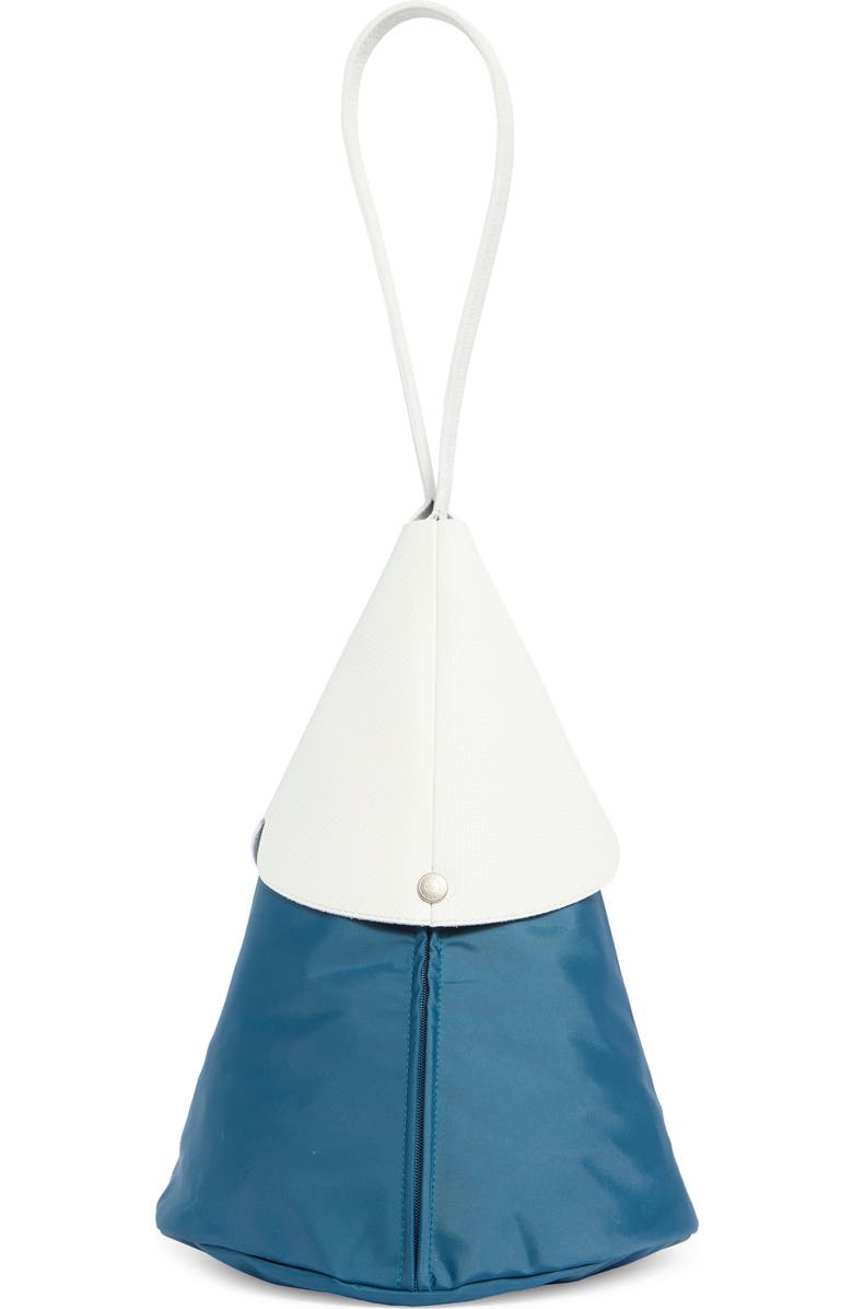 Longchamp x Nendo Large Cone Bag, Main, color, Blue/ White