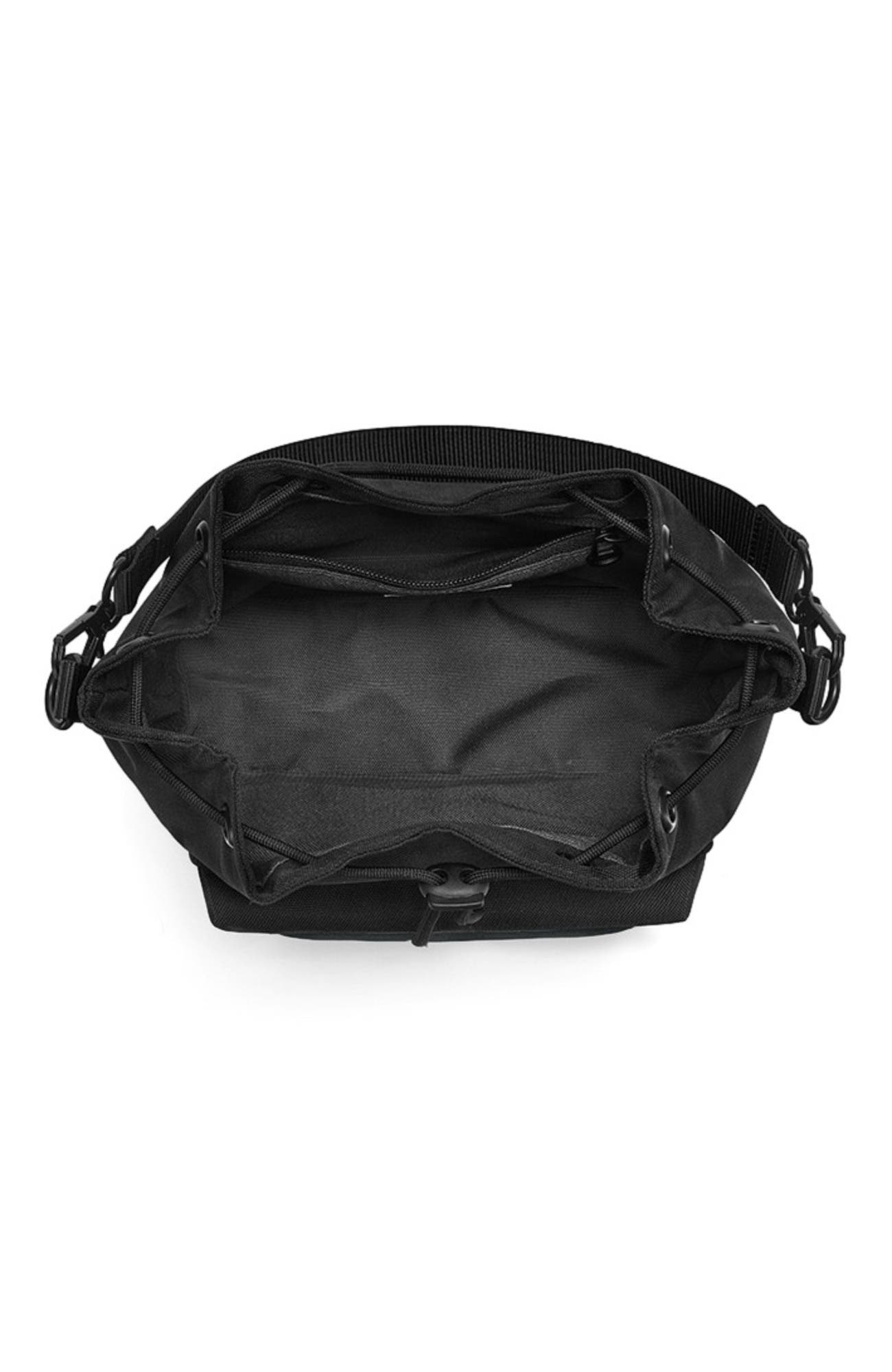 Spläsh Bucket Crossbody Weave, Alternate, color, Weave Black