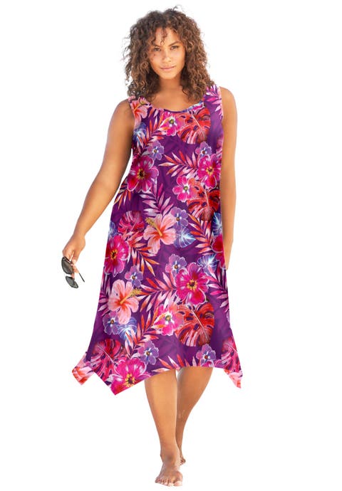 Sharktail Beach Cover Up (Plus)