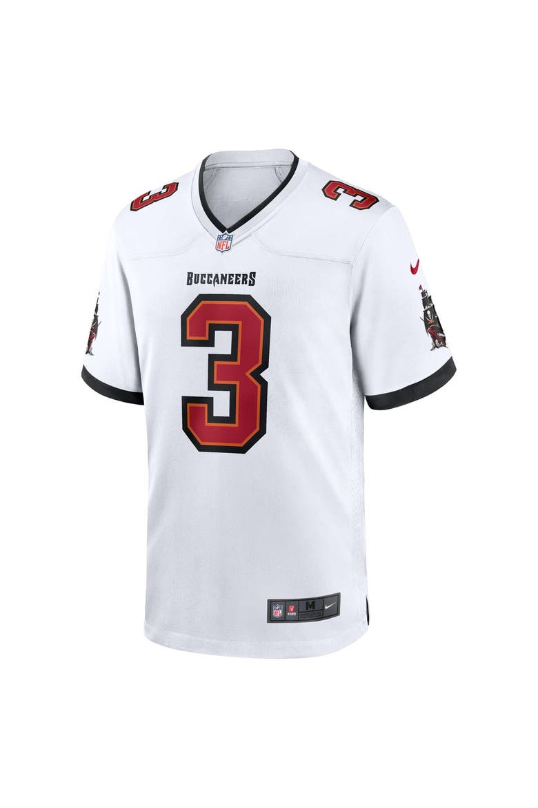 Men's Nike Rueben Bain Jr. White Tampa Bay Buccaneers Game Jersey, Alternate, color, White