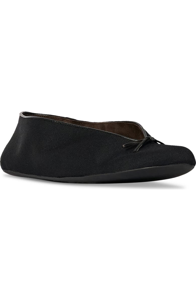 The Row Fay Wool Flat, Main, color, Black