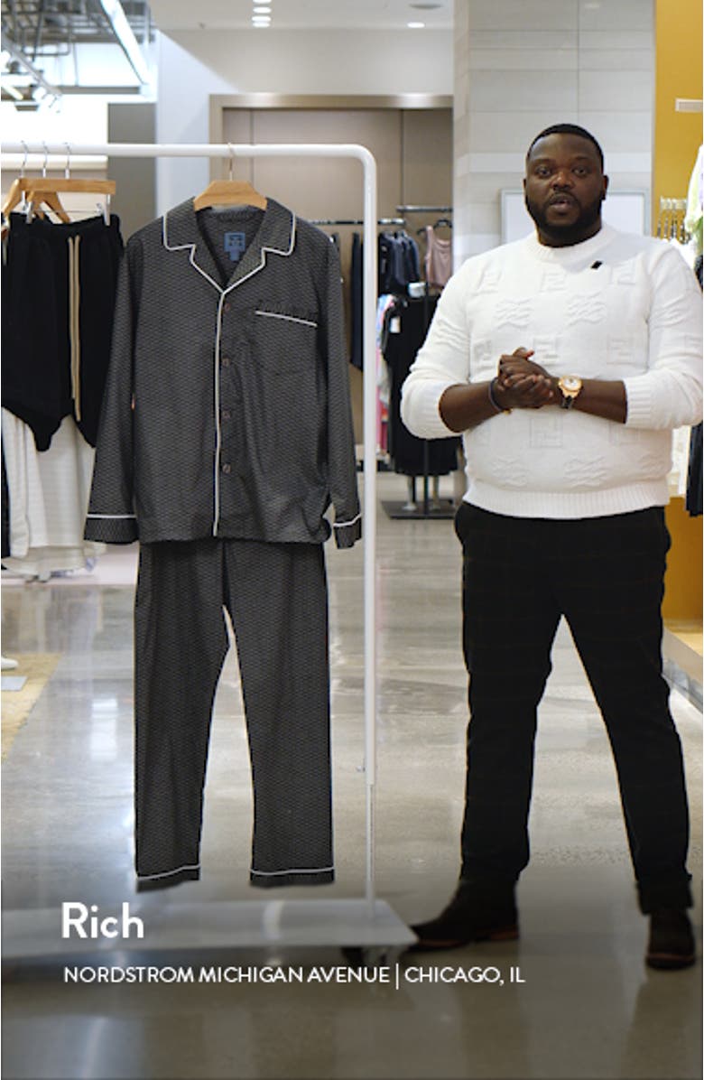 Southport Woven Cotton Pajamas, sales video thumbnail