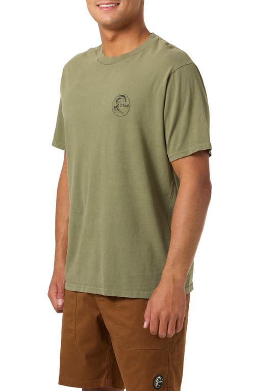 O'neill Og '60s Ad Graphic T-shirt In Green