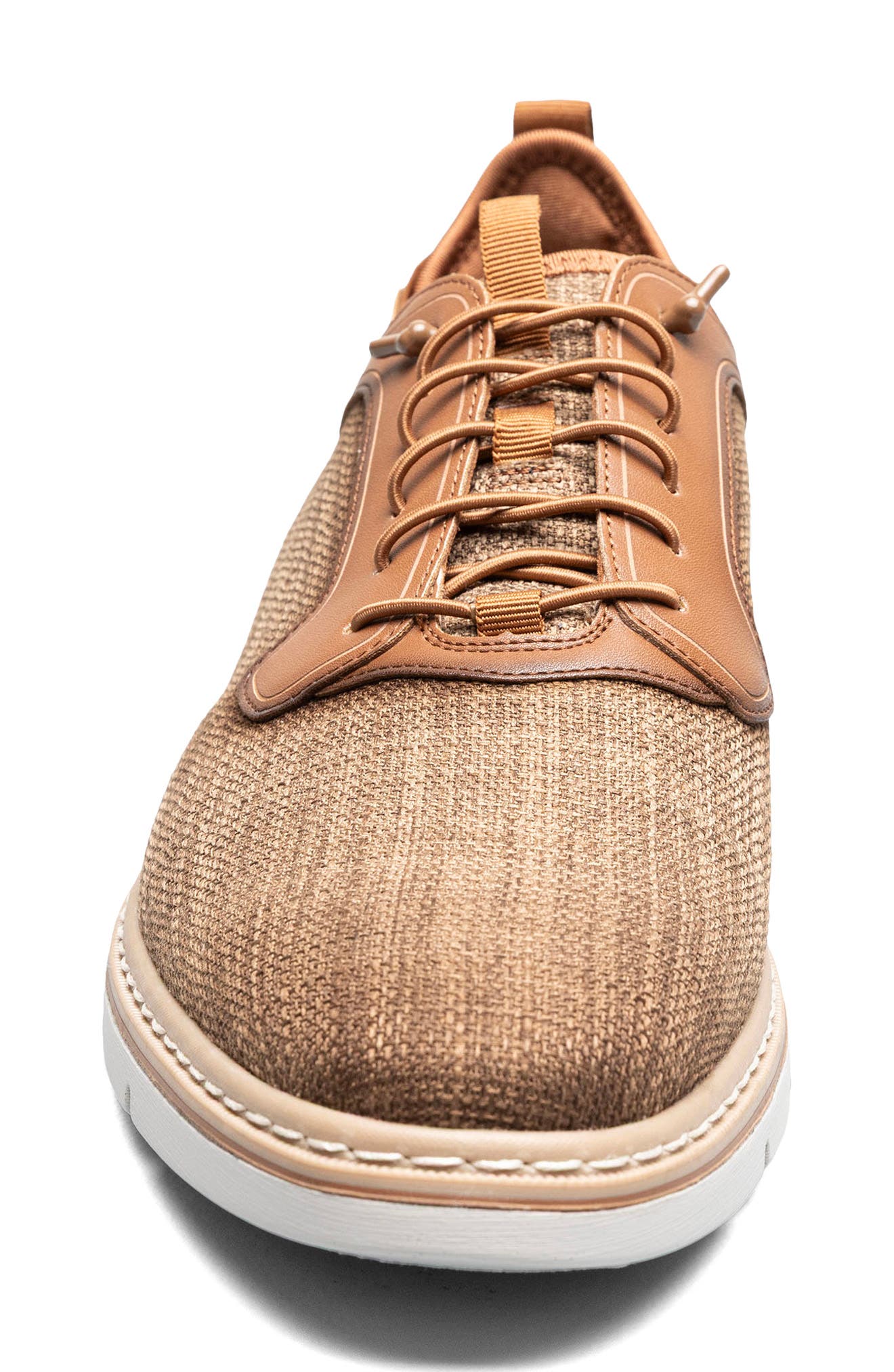 Stacy Adams Sebert Elastic Lace Sneaker, Alternate, color, Tan