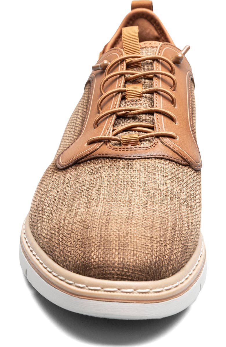 Stacy Adams Sebert Elastic Lace Sneaker, Alternate, color, Tan