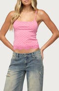 EDIKTED Lyle Polka Dot Camisole