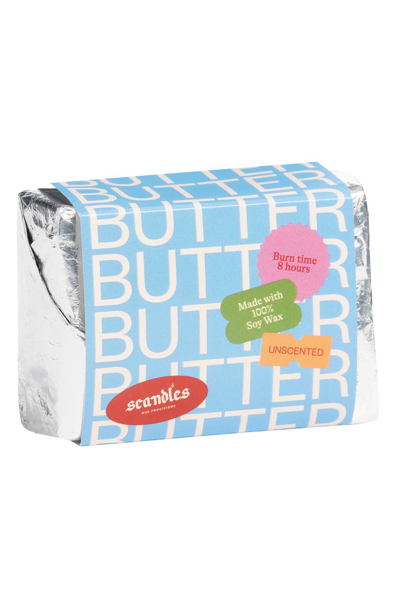 Scandles Butter Candle, Alternate, color, Yellow