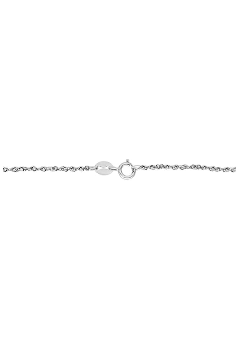 Sterling Silver 7mm Pink Freshwater Pearl Station Necklace, Alternate, color, SILVER
