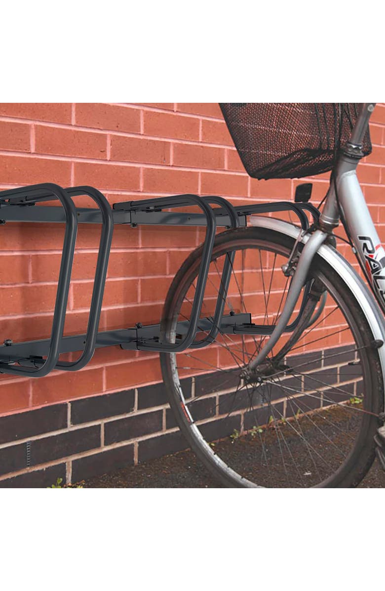 Trimate Bike Rack Stand 4 Bikes, Alternate, color, Black