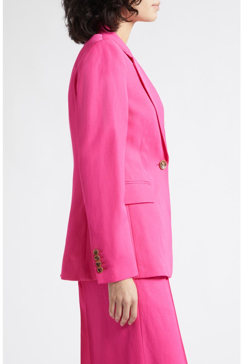 Charli One-Button Jacket, Alternate, color, PINK
