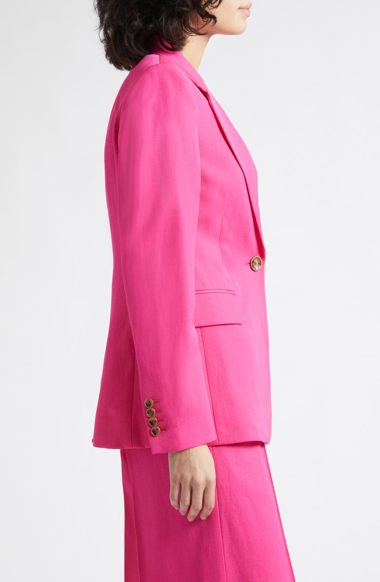 Reiss Charli One-Button Jacket, Alternate, color, Pink