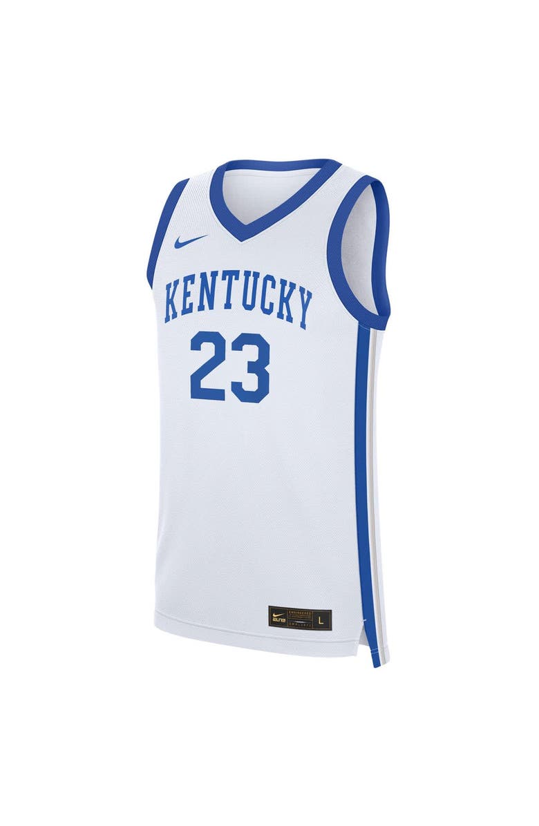 Nike Men's Nike Anthony Davis White Kentucky Wildcats Performance Replica Basketball Jersey, Alternate, color, White