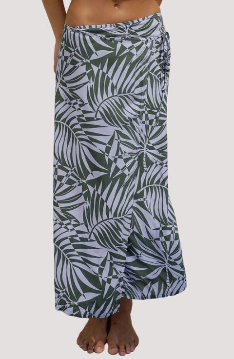 Holiday Wrap Cover-Up Skirt