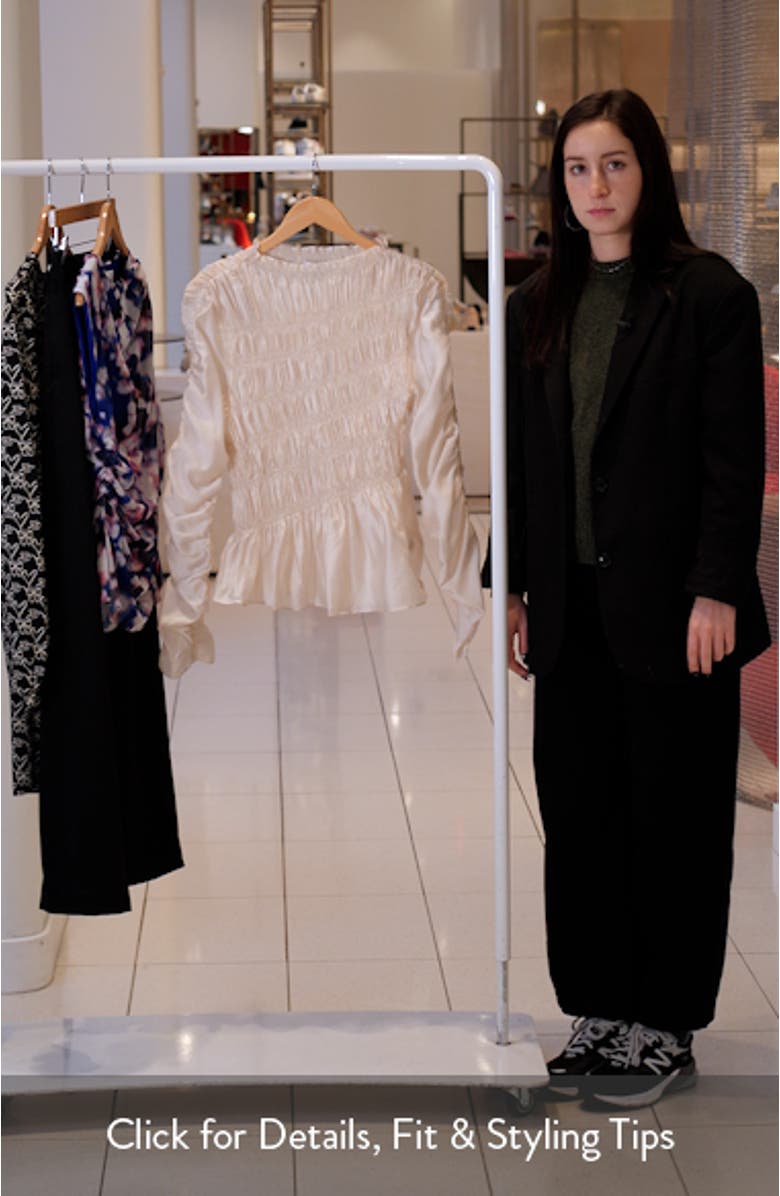 Smock Long Sleeve Top, sales video thumbnail