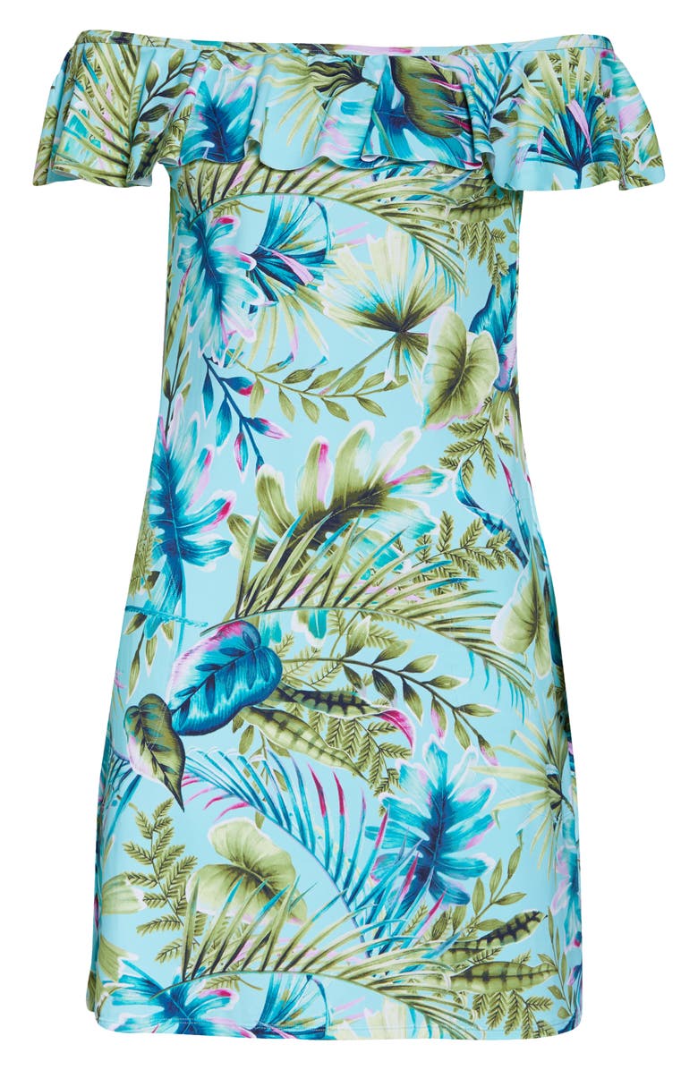 Tommy Bahama Sun Kissed Off the Shoulder Spa Dress, Alternate, color, 