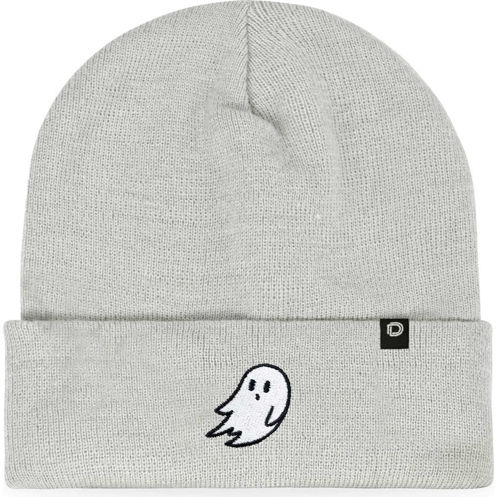 Dalix Ghost Beanie In Light Gray
