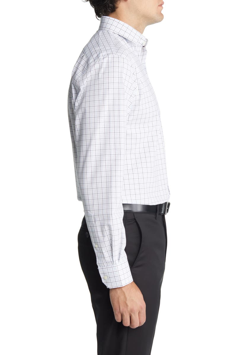 Nordstrom Tech Smart Traditional Fit Plaid CoolMax<sup>®</sup> Dress Shirt, Alternate, color, 