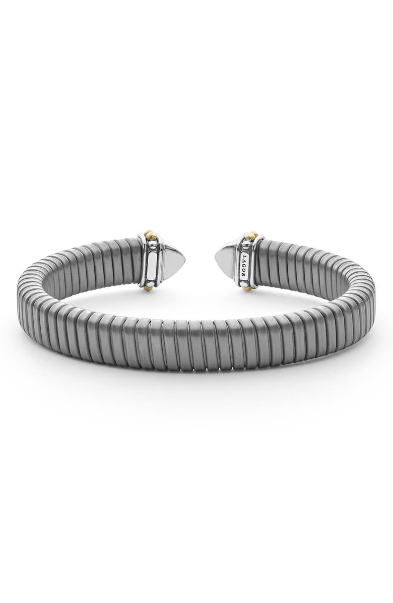LAGOS Men's Pointed Dome Bracelet, Alternate, color, Two-Tone